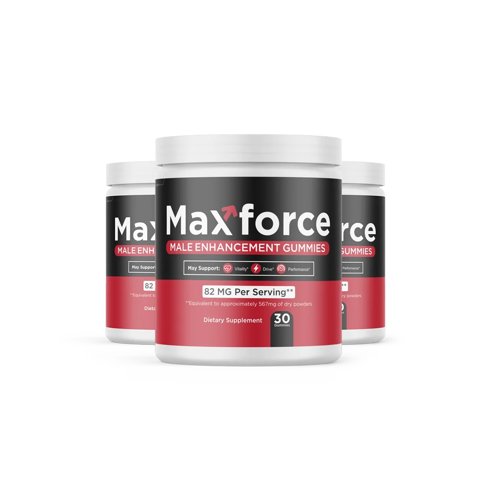 Max Force – Male Enhancement Gummies for Vitality and Drive