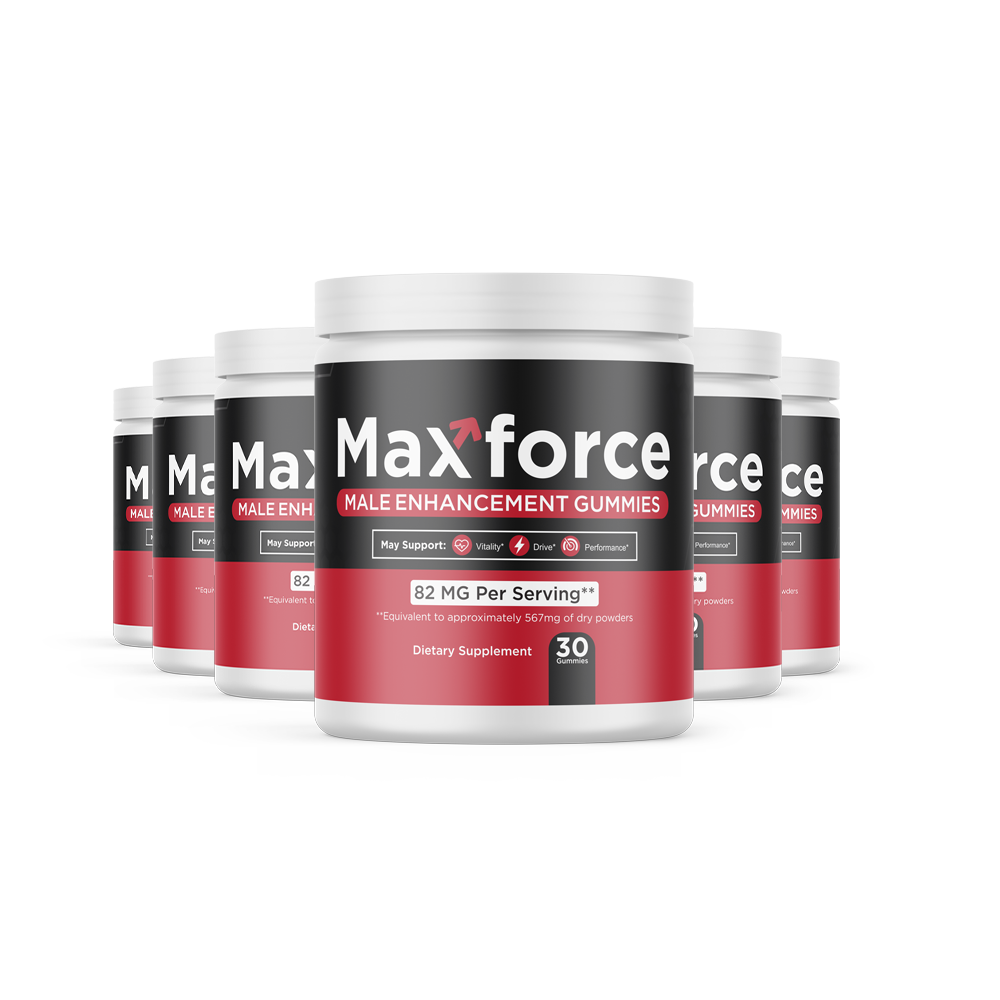 Max Force 6 bottle pack, 180 day supply